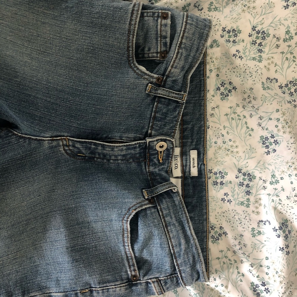 Liz & co light wash jeans
